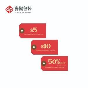 Discount Hangtag, Price Swing Tag