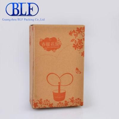 One Color Kraft Paper Box