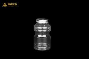 500ml Creative Simple Plastic Transparent Yakult Milk Tea Bottle Juice Bottle with Lid Portable Beverage Bottle