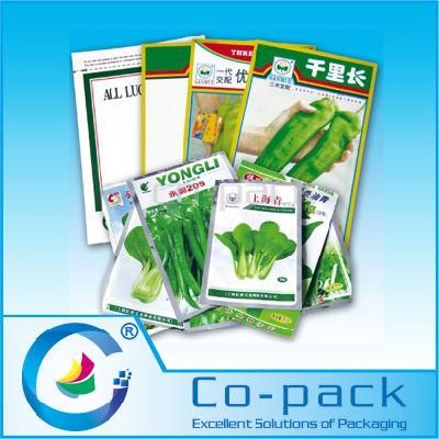 Custom Printed Vegetable Seed Packing Bag