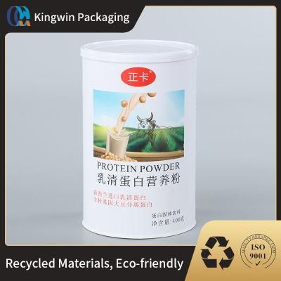 Customized Wholesaling Cardboard Paper Tube for Protein Powder