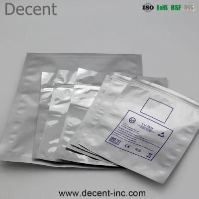 Static Shielding Aluminum Zipper Anti-Static Packaging Bag for Optical Drive/Hard Disk