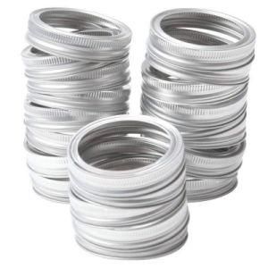 70mm 86mm Regular Wide Mouth Mason Jars Split Canning Seal Jar Caps Wholesale