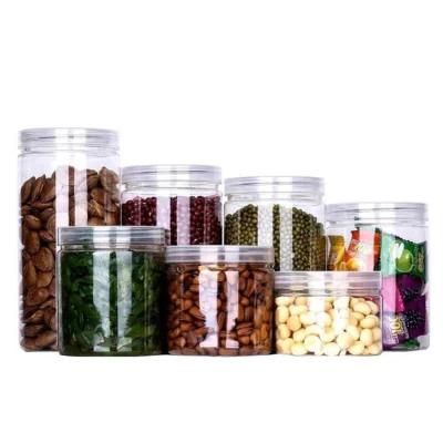 Pet Plastic Jar Food Packaging Jarscookies Bottle Container