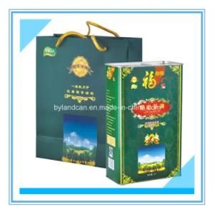 Gift Tin Can_ for Packaging Edible Oil