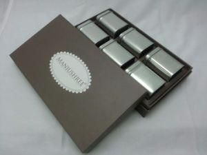 Delicate Tin Tea Packaging Box for Festival Gift