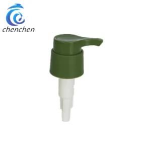 Plastic Powder Half Cap Treatment Pump for Cosmetic Bottle with PP Cap