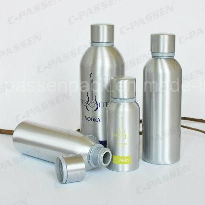 Made in China 600ml Pure Aluminum Vodka Bottle