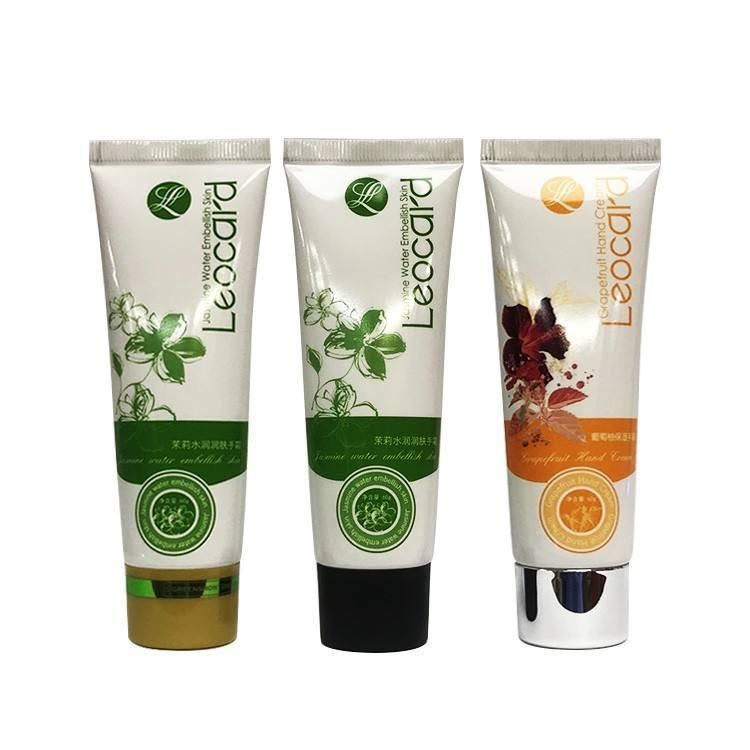 Empty PE Plastic Suncream Tube with Screw Cap/Flip Top Cap, Hand Cream Cosmetic Tube