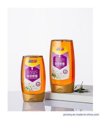 350g 500g 700g Plastic Honey Syrup Jam Beverage Bottle Manufacture Squeeze Bottle