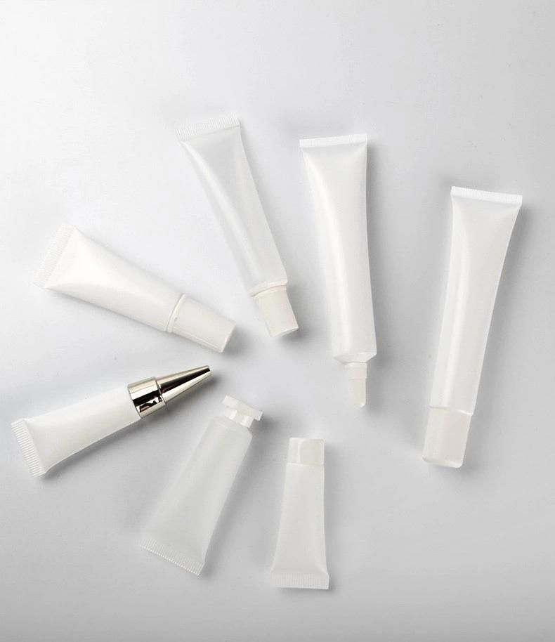 Customized Plastic PE Tube with Flip Caps for Shower Gel