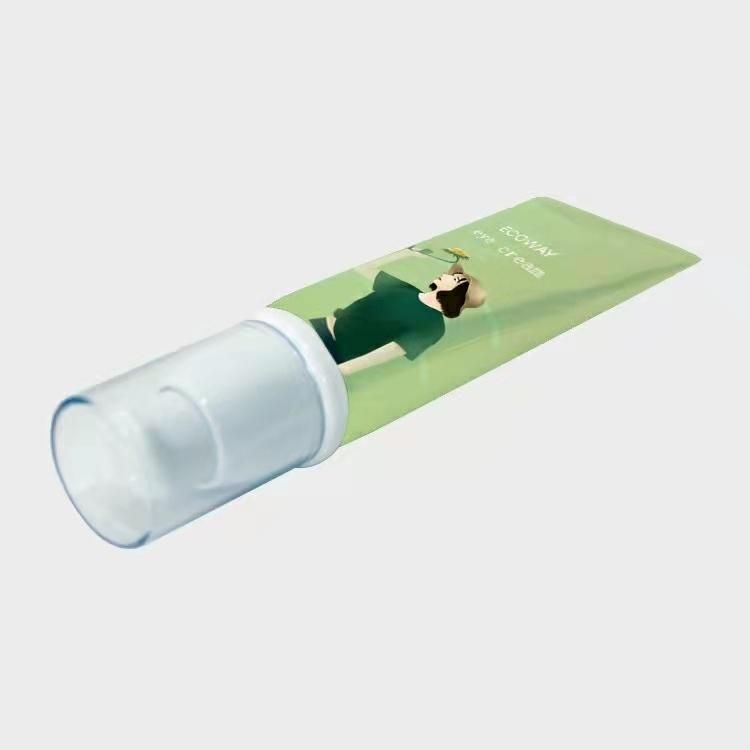 Customized Bb Cream Aluminum Plastic Laminated Airless Pumptube Packaging Foundation Tube