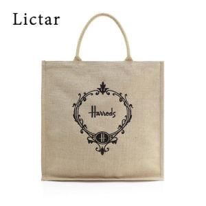 Organic Easy Care Laminated Jute Promotional Shopping Bag