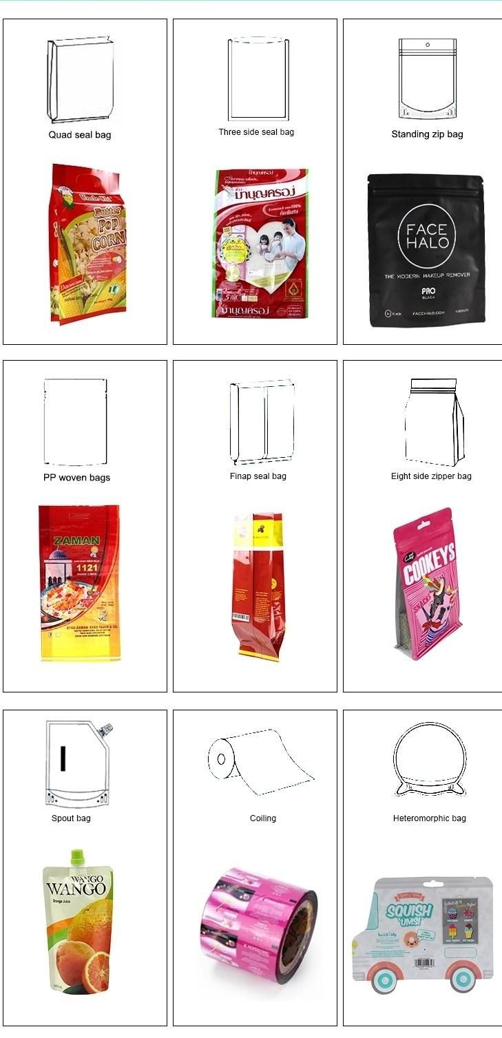 Plastic Stand up Bag Pouch with Spout for Juice Food Packaging