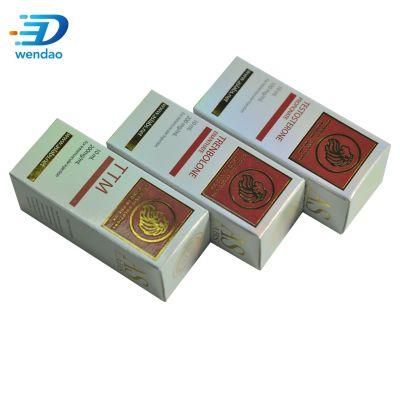 Custom Logo UV Gel Polish Boxes Packing Recyclable Folding Paper 10ml Bottle Nail Polish Packaging Box