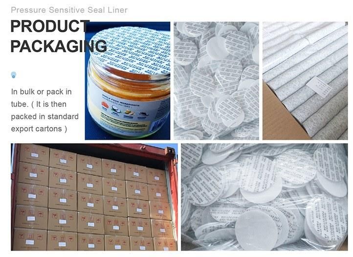 Cosmetic Jar Adhesive Foam Pressure Sensitive Seal Liner