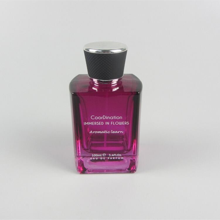 100ml Square Spray Glass Perfume Bottle for Sale