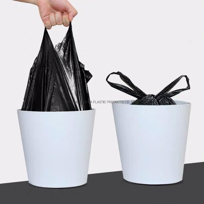 High Density Printed and Plain Plastic Bags with Patch Handle
