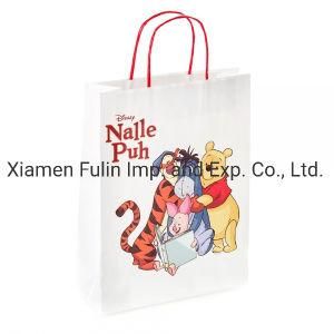 Wholsale Gift Packaging Paper Printed Shopping Carrier Bags