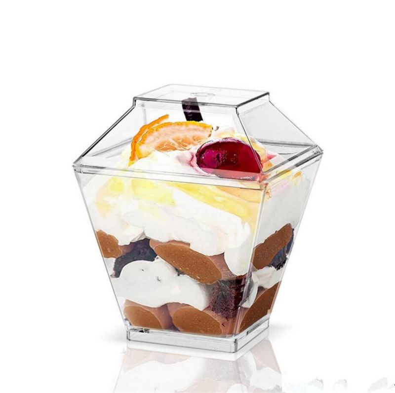 Pet Disposable Dessert Pudding Jelly Food Packaging Box