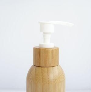 24/410 Bamboo Cover Lotion Pump for Eco-Friendly Cosmetic Packaging