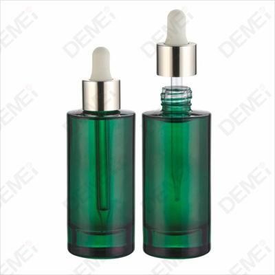 Glass Dropper Bottle with Custom Printing 30ml 50ml with Bamboo Dropper