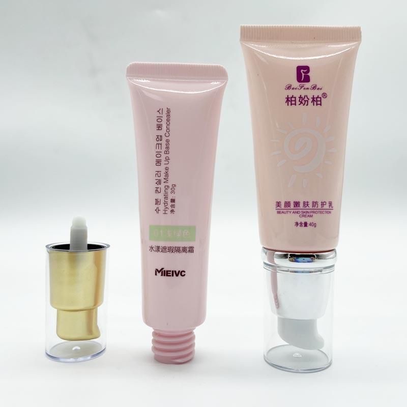 Lotion Airless Pump Tube PE Plastic PCR Soft Tube