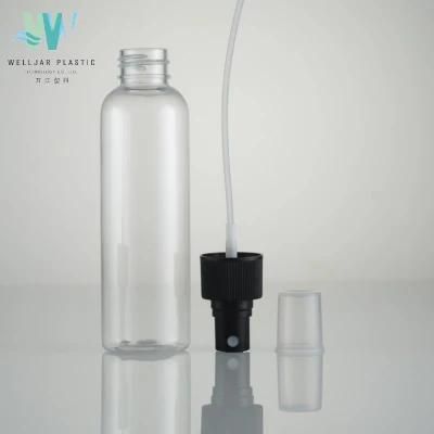 Pet Transparent 120ml Bottle of Round Shoulder