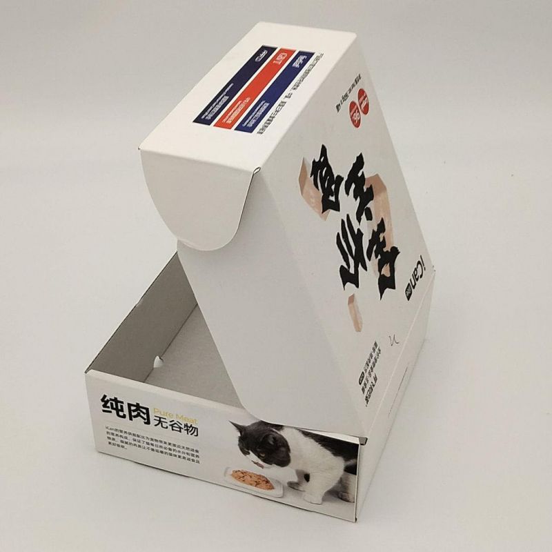 Hot Sales Custom OEM Logo Color Printing Pet Dog Cat Food Accessories Gift Packaging Paper Carton Box