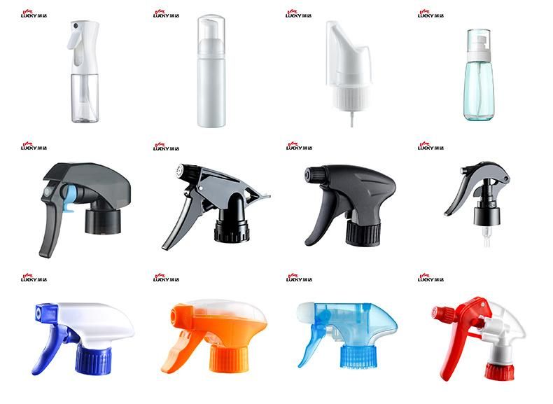 28/400 28/410 Customizable Colored Plastic Trigger Sprayer for Home Cleaning and Disinfection