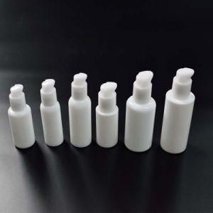 Cosmetic Glass Bottle Container White Porcelain Square Bottle 50g 100g200g