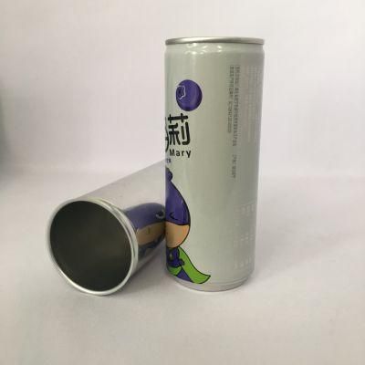 Wholesale Aluminum Beverage Can Empty Wine Can 250ml