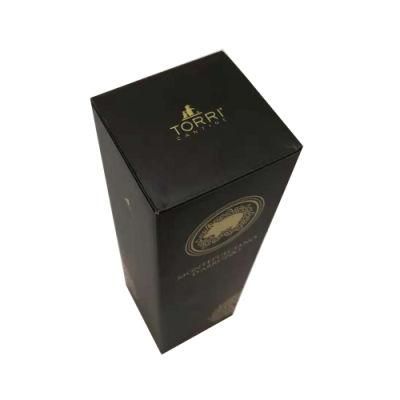 Custom Wine Packaging Luxurious Packaging Box with Hot Foil Stamping