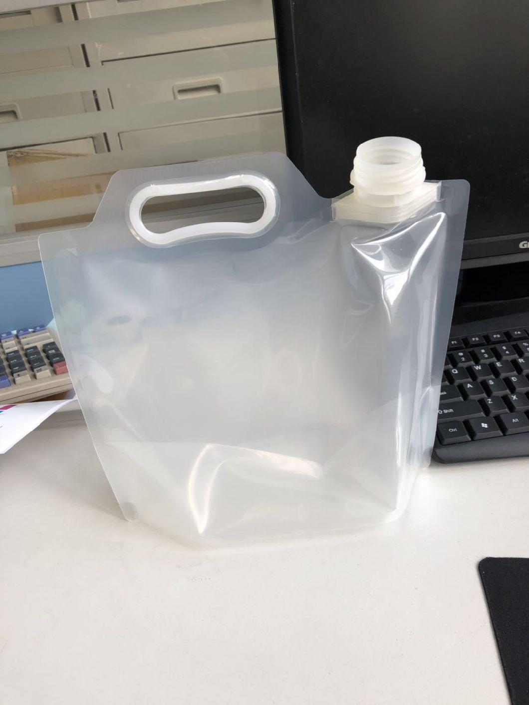 3L 3L 1 Gallon Stand up Spout Pouch for Beer/ Wine with Handle