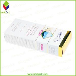 Customized White Card Paper Cosmetic Packaging Boxes