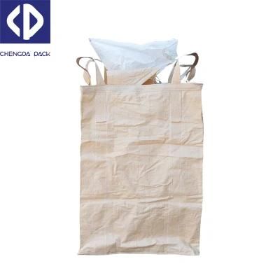 Waterproof Jumbo Bulk 1 Ton 1.5ton FIBC Sand Woven PP Jumbo Big Bags for Packing Garden Waste