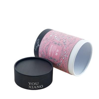 Customized Food Packaging Cylindrical Round Paper Gift Tea Box