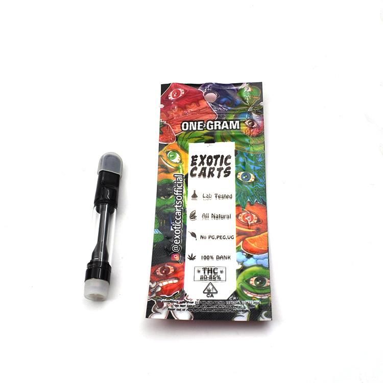 Smell Proof Mylar Ziplock Small Pouch Bag for Vape Wax