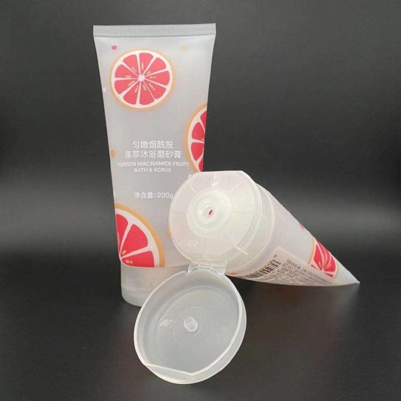 120ml Bright-Coloured Offset Printing on Cosmetic Packaging Tube Body for Shower