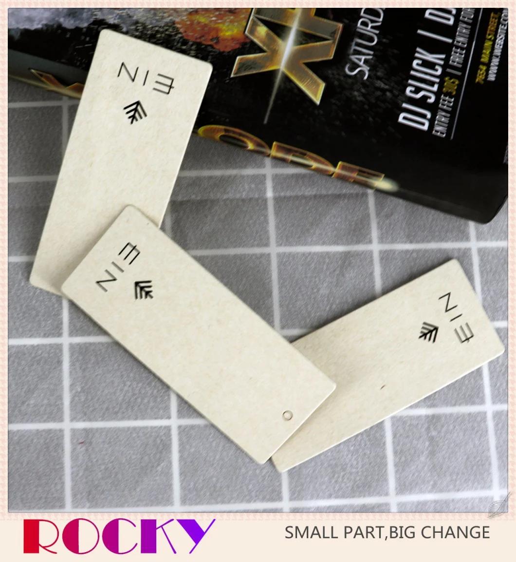 Custom Hangtags for Clothing Own Logo Clothes Paper Hang Tag