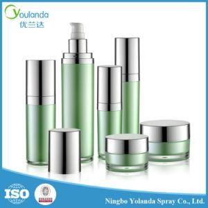 Smooth Ribbed Aluminum Cosmetic Packaging Set