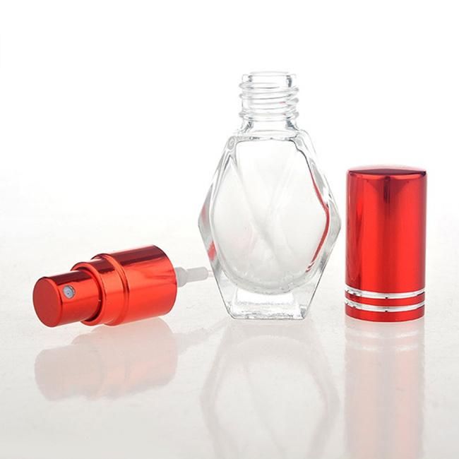 Factory Sale 2 Oz Amber Glass Spray Bottles with Black Fine Mist Sprayers