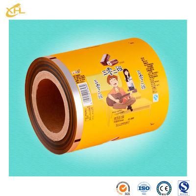 Xiaohuli Package China Cold Food Packaging Manufacturers PP Plastic Bag Embossing Wrapping Roll for Candy Food Packaging