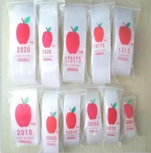 Apple Brand Mini Zip Lock Baggie