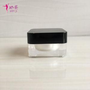 15g Square Shape Acrylic Cosmetic Packaging Cream Jar Skin Care Packaging