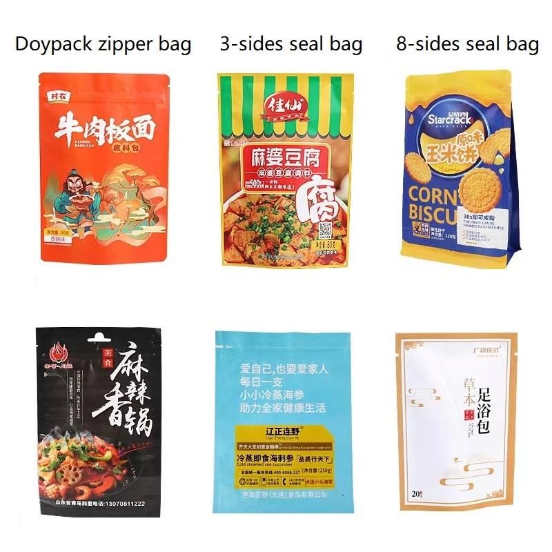 Cat Litter Packing Plastic Bag Stand up Zipper Mylar Bag