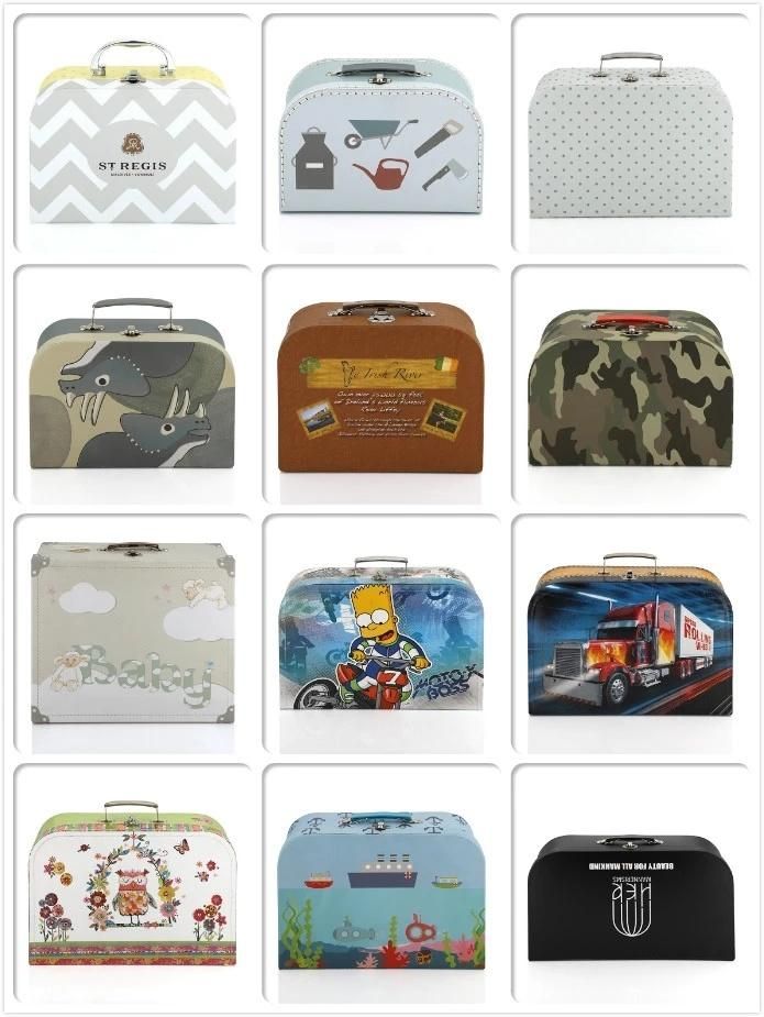 Kids Lunch Box with Handle Foldable Toy Storage Box Suitcase with Logo