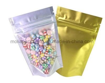 Moisture Proof Stand up Pouch/Food Candy Coffee Nut Storage Plastic Packing Sealing Bags with Zipper/Tear Notches