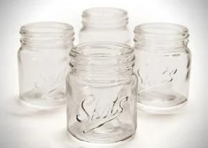 2oz Empty Clear Shot Glass Jar
