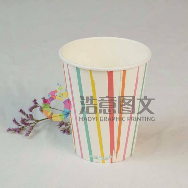 China Wholesale Company White Cardboard Disposable Paper Cup Custom Packaging